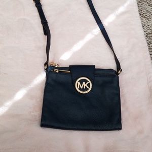 Navy small Michael Kors bag